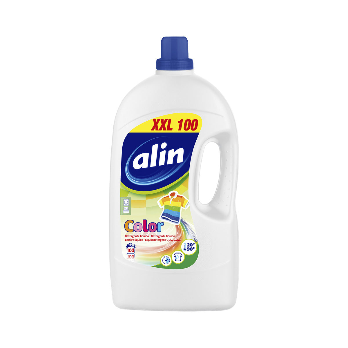 Alin Lessive liquide linges de couleur (100 lavages)